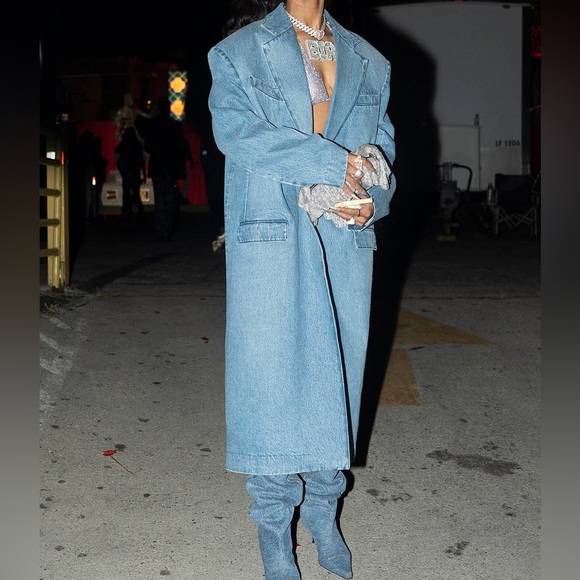 Alexander Wang Jackets & Blazers - ALEXANDER WANG. AUTHENTIC! Brand new Coat. Tailored Oversized Denim Coat. S size